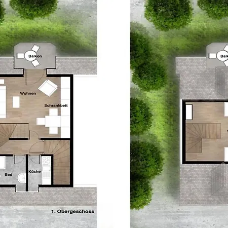 Luettmarsch 13_ Whg_ 6 Апартаменты